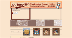 Desktop Screenshot of elguajirodomino.com
